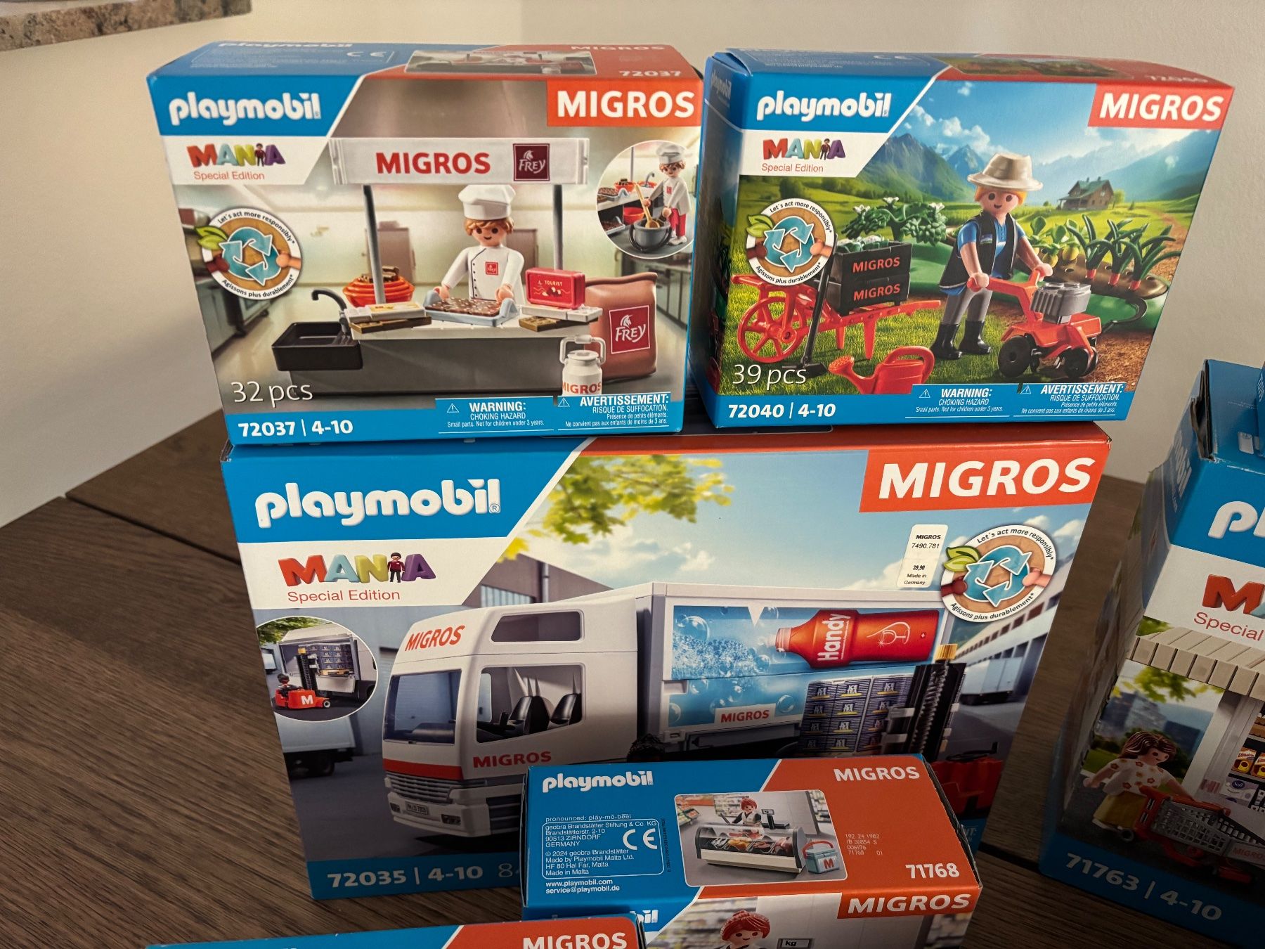 Playmobil Giocattoli: Playmobil Migros Mania Set 11 teile – Nuovo (secondo la descrizione) da Niederweningen venduto da ronboni 2