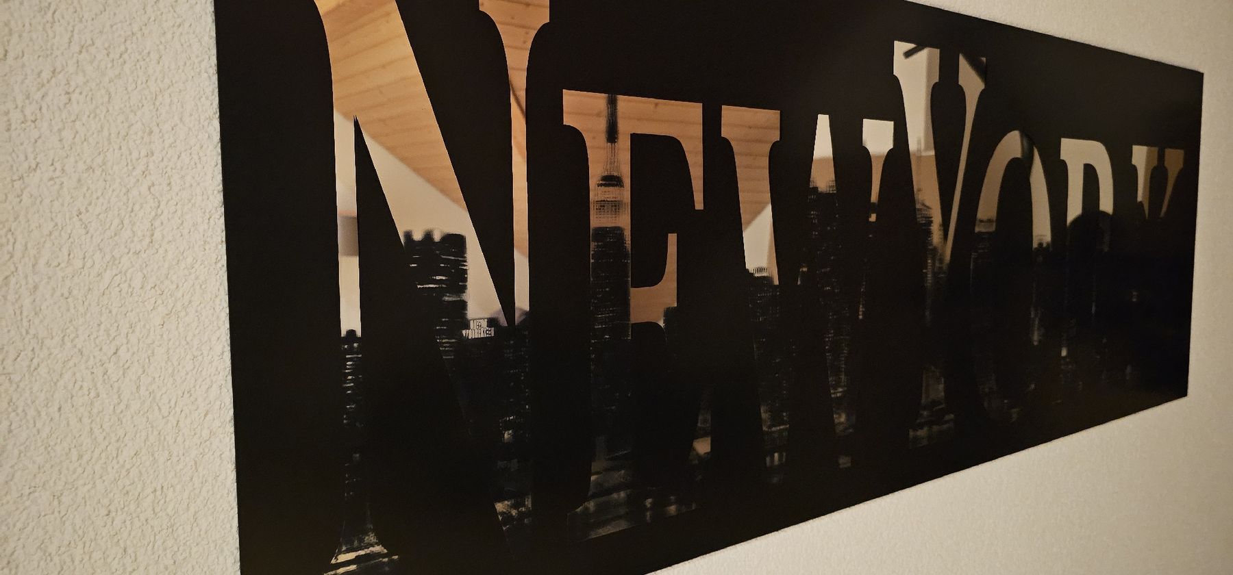 Foto & Immagini: New York Glasbild – Usato da Oberkulm venduto da donnerbuddy 1