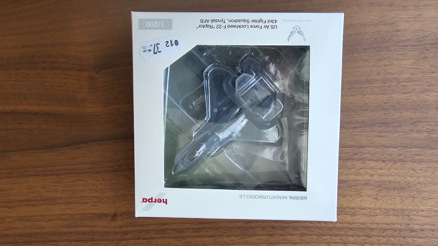 Herpa Kit di modellismo & Modellini statici: US Air Force F/A-22A Raptor – Nuovo e nell'imballaggio originale da Zürich venduto da x24CBR1000 1