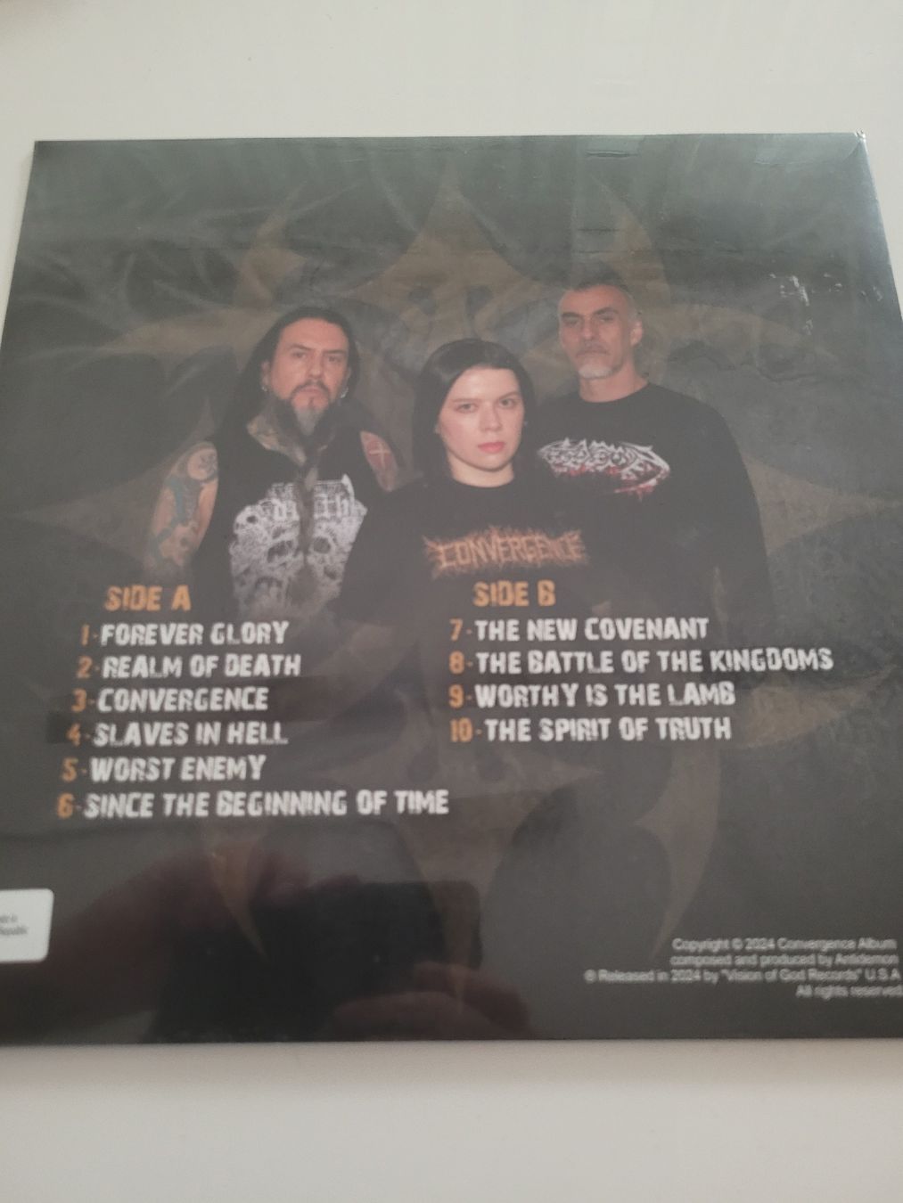 Vinyles: Antidemon - Convergence Vinyl LP – Neuf avec emballage d'origine à Münsingen par Drachenwurst 1