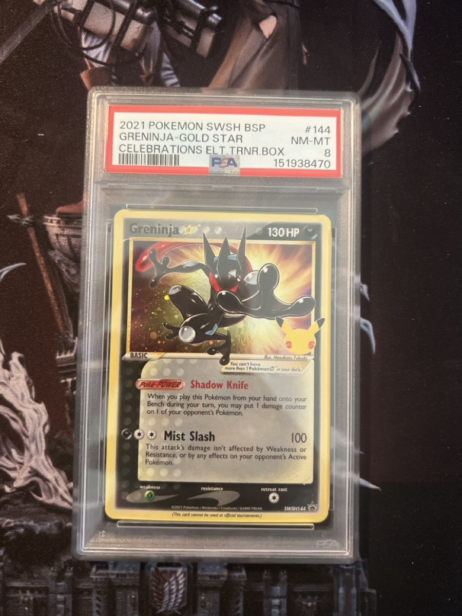 Pokémon Carte collezionabili: Greninja Gold Star Promo PSA 8 – Nuovo (secondo la descrizione) da Arbon venduto da butchino