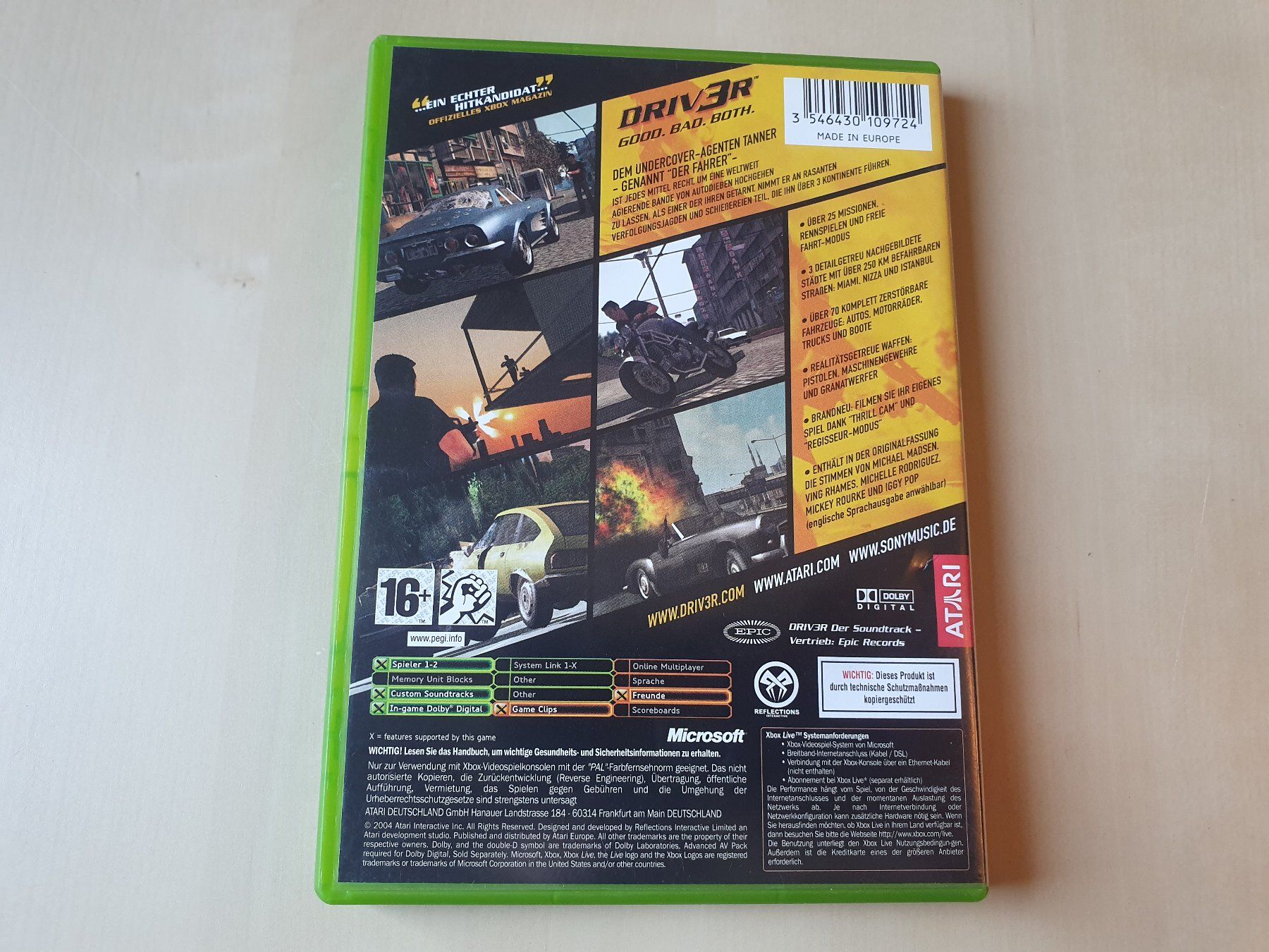 Microsoft Spiele: Driver 3 – Gebraucht aus Stansstad von collectorsshop 1