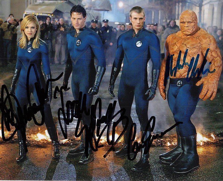 Autografi: FANTASTIC FOUR top CAST / AUTOGRAMME – Usato da Egg b. Zürich venduto da Dbunny