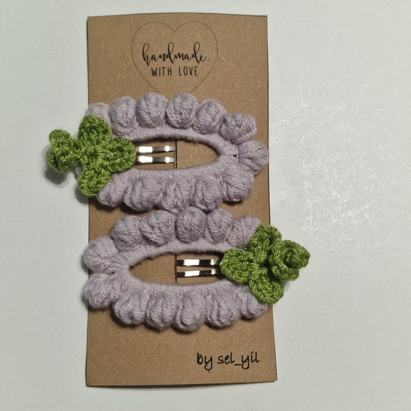 Haarschmuck: Handgemachte Haarspange – Neu und originalverpackt aus Grafstal von sel_yil