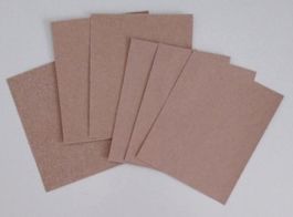 6 Stück Schleifpapier 14 x 11,5 cm (Assortiert 60 - 180)