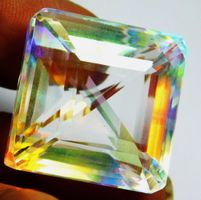 49.10 Ct. Certified Square Cut Mystic