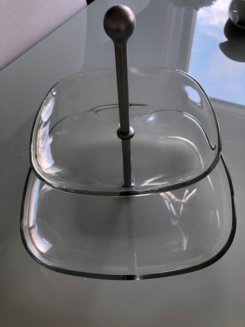 Piatti di portata: Servierplatte 2-stöckige Etagere   Glas – Nuovo (secondo la descrizione) da Adliswil venduto da Jessik0 1