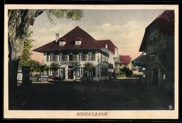 AK Hindelbank, Gasthaus zum Löwen