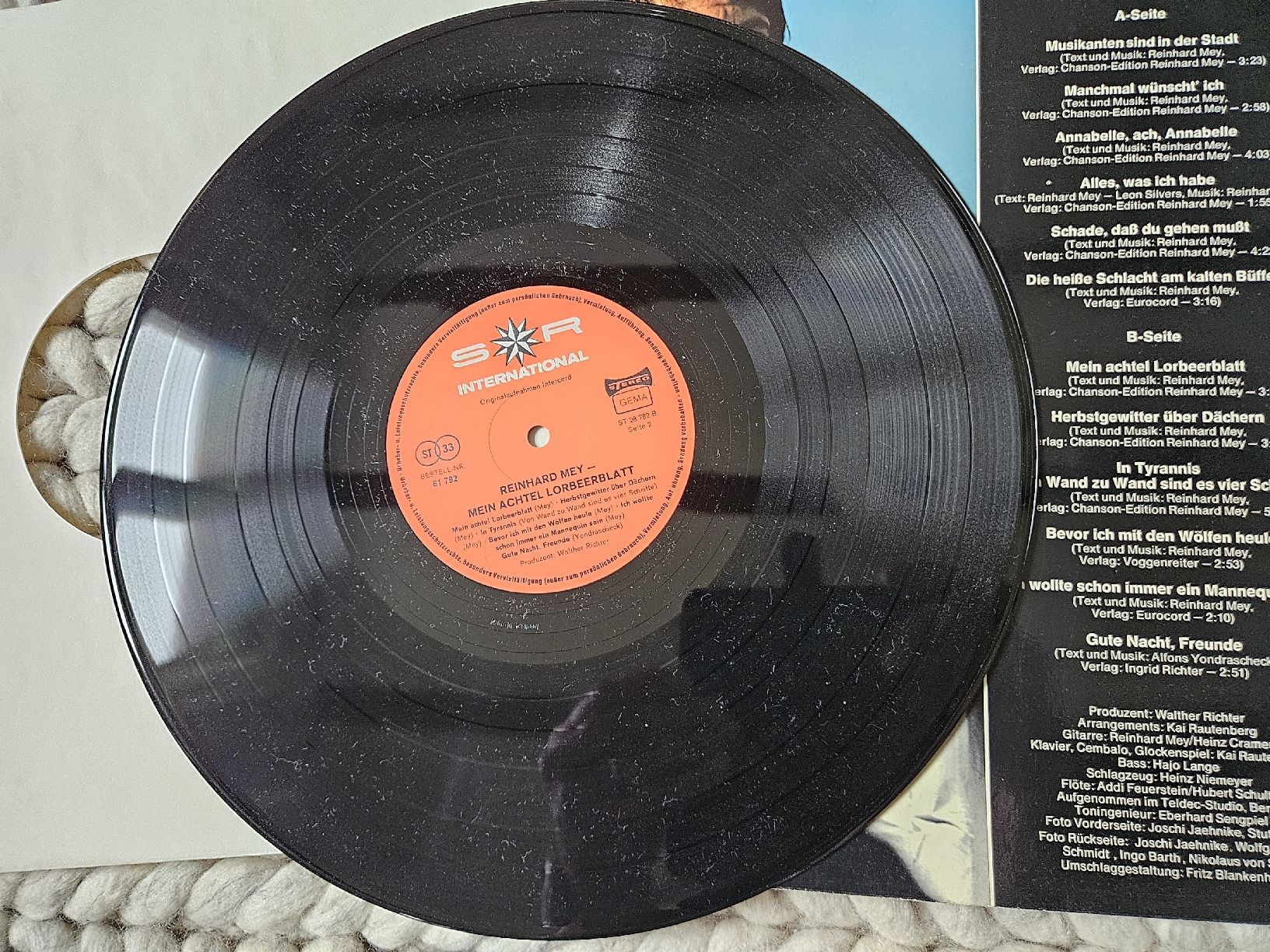Dischi in vinile: 4 alte Reinhard Mey Schallplatten – Usato da Wettingen venduto da Sk8ertomda 7