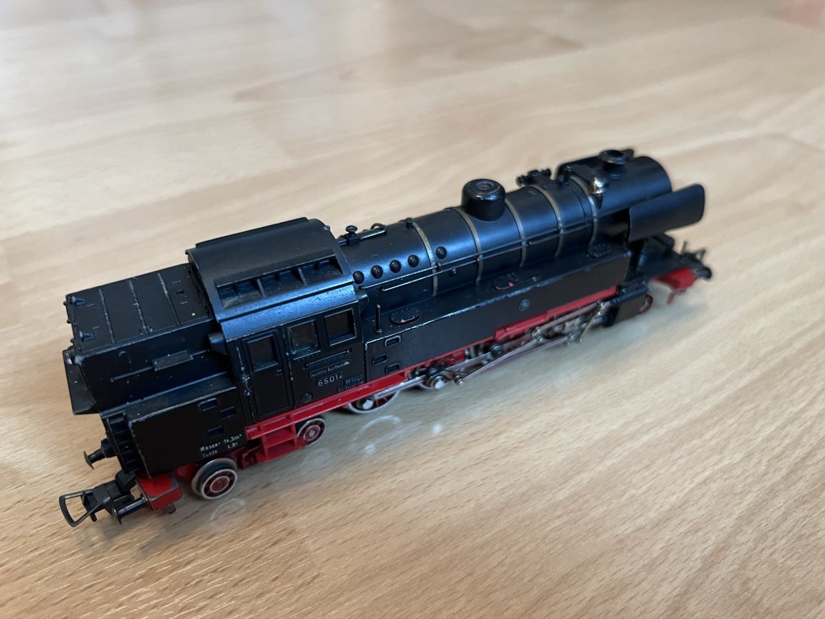 Fleischmann Modellini di ferrovie: Fleischmann Dampflok BR 65014 – Usato da Gisikon venduto da ram_78bx 1