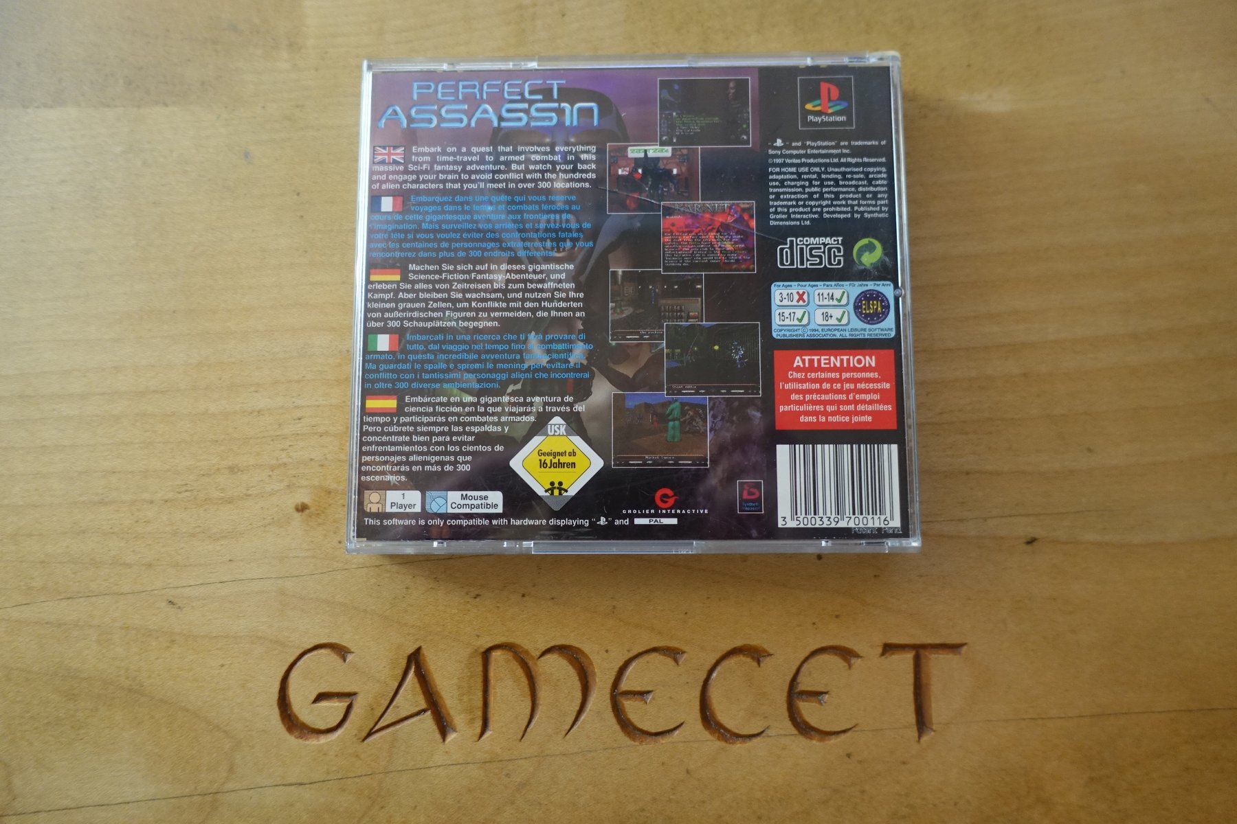 Sony Giochi: Perfect Assassin – Usato da Steinach venduto da Gamecet 2