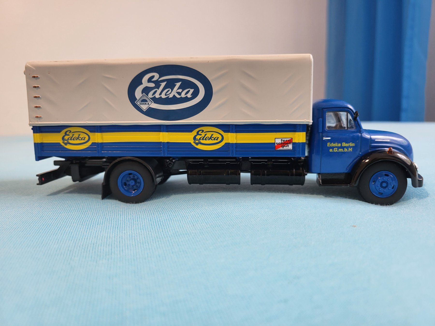 Magirus Modellini d'auto: Magirus-Deutz LKW "Edeka" – Nuovo (secondo la descrizione) da Glattbrugg venduto da PhilKrill 2