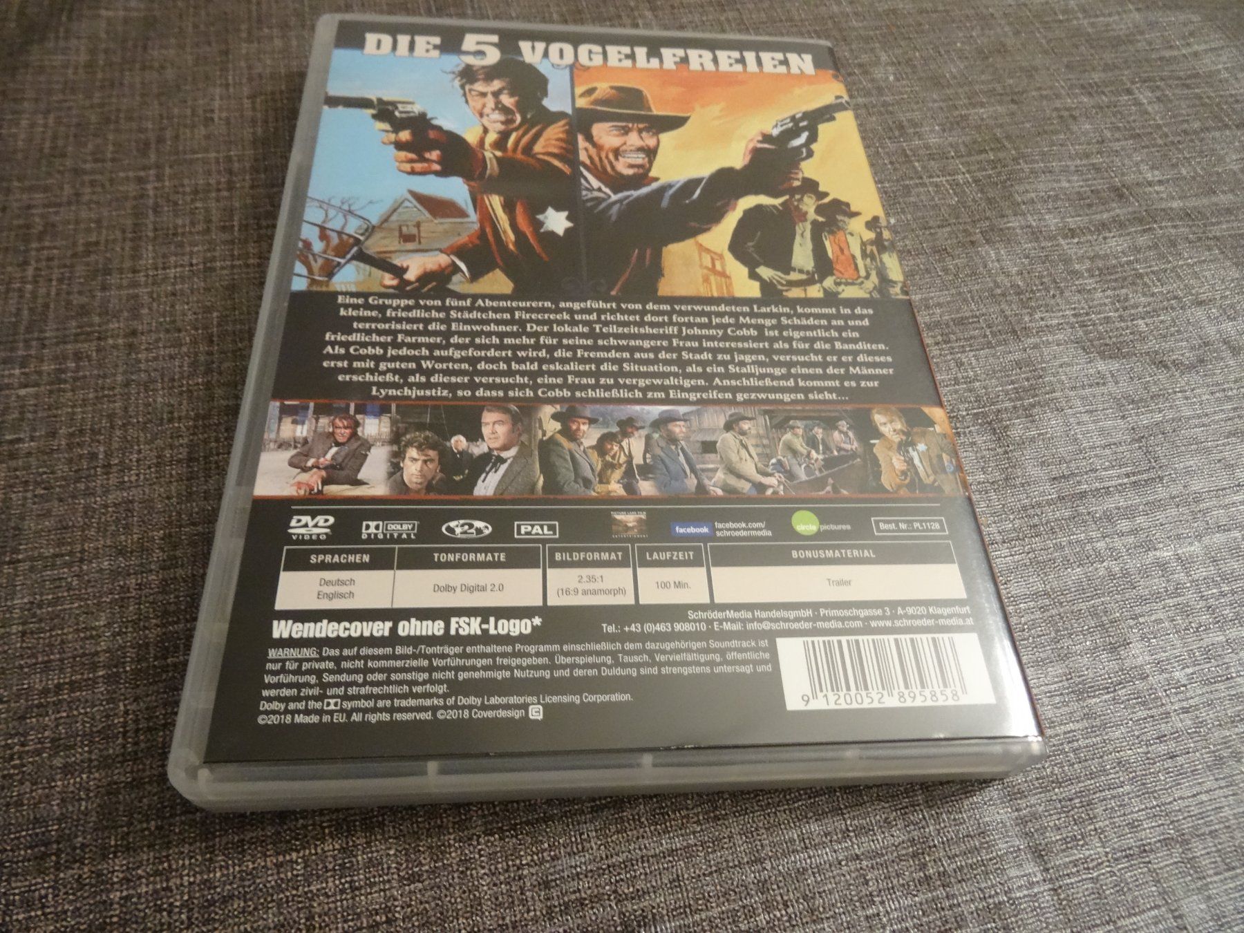 Alle DVDs: Die 5 Vogelfreien DVD Western – Gebraucht aus Olten von Disc-Verkauf 2