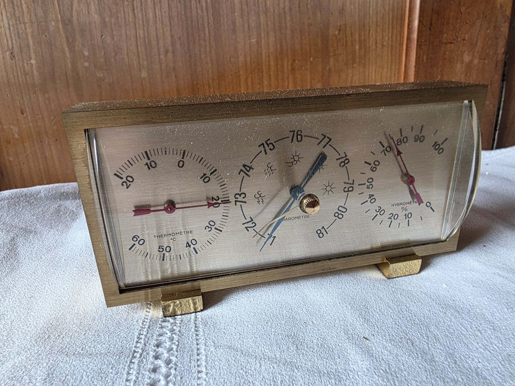 Altri elettrodomestici e apparecchi d’epoca: Vintage Barometer Barotherm Paris – Usato da Walterswil BE venduto da Lonitti