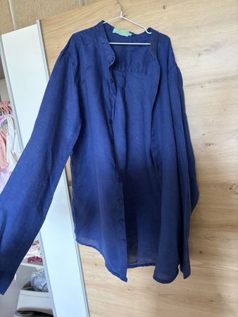 Hemd Antica Sartoria S/M 100% Leinen
