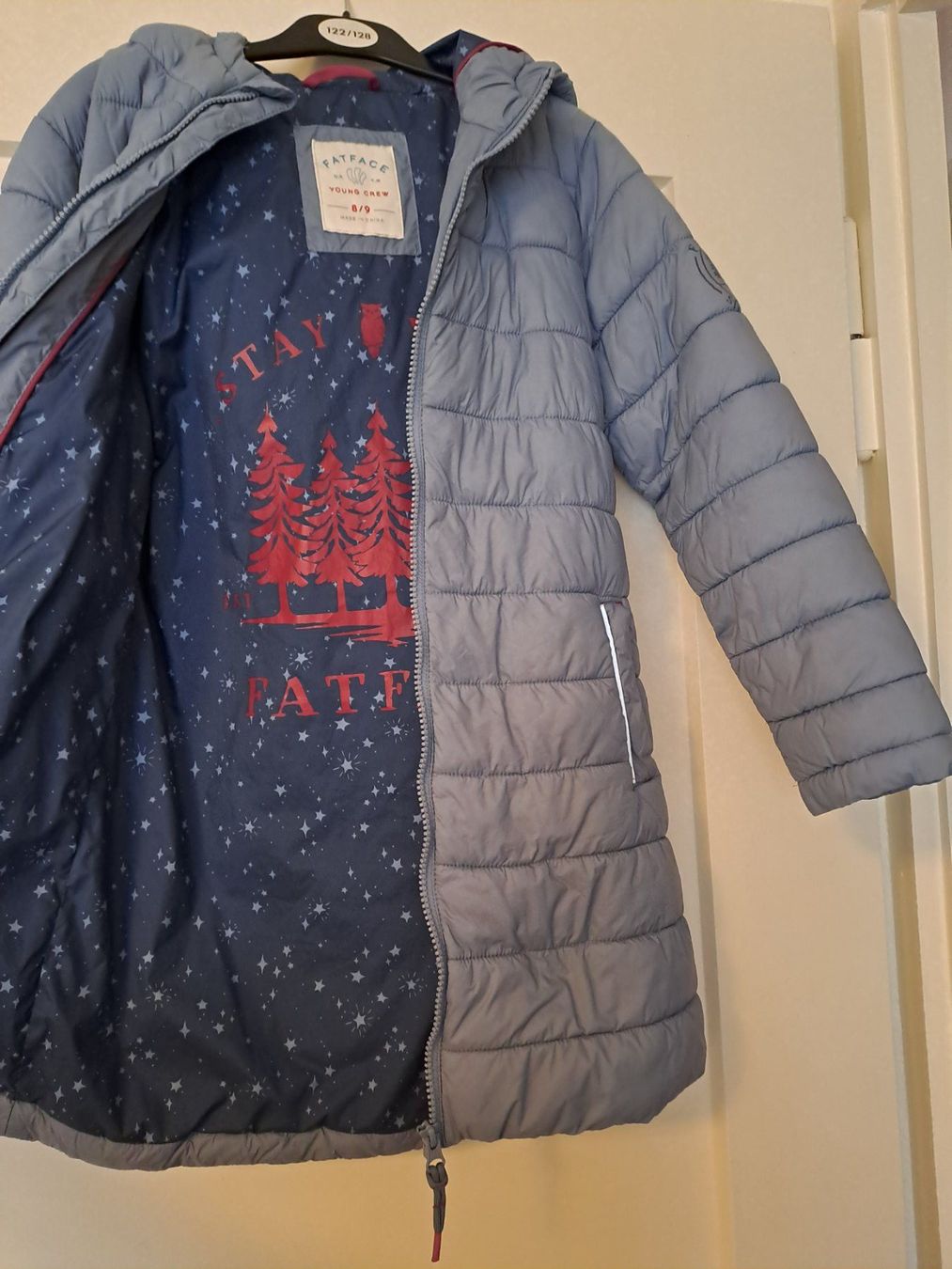 Giacche & Cappotti: FATFACE Steppjacke, ca. 128 cm, petrolblau – Usato da Zürich venduto da msharon 1