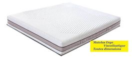 Matelas à mémoire de forme 140 x 200 cm. Housses lavables