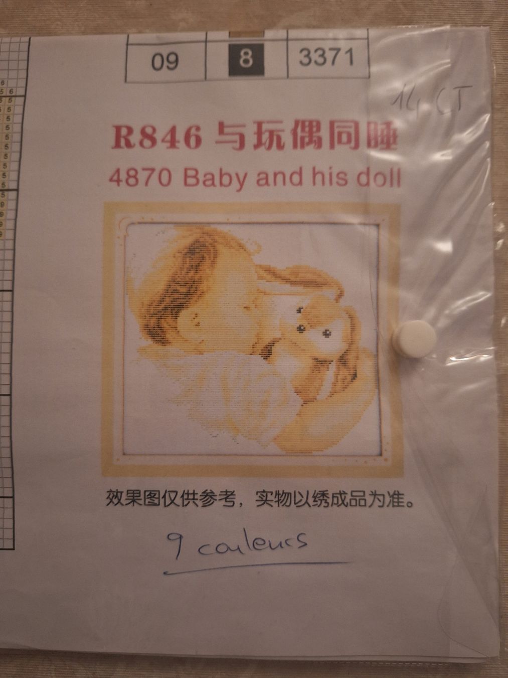 Kits de loisir créatif: Kit à broder au point compté 14ct avec fils – Neuf (Voir description) à Viganello par Ul-principe-pinin