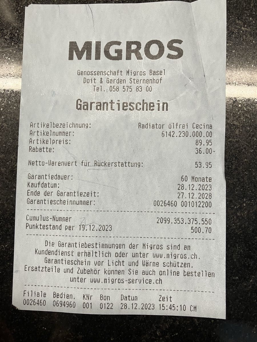 Heizgeräte: Heizung – Neu und originalverpackt aus Grellingen von man_7ryv 1