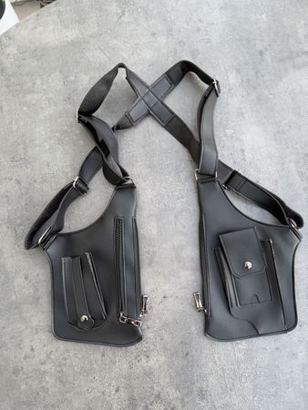Versteckte Tasche Unterarm-Holster Schwarz, perfekt f. Reise