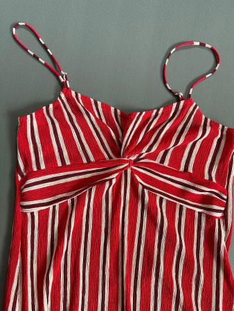 🟢 Mango CHF 45,95  STRIPED Robe d'été Sommer Kleid S