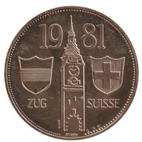 EM Viererzugfahrten 1981 Zug Silber