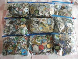 Schachtel  mit      3.7  Kg            Kaffeerahmdeckel