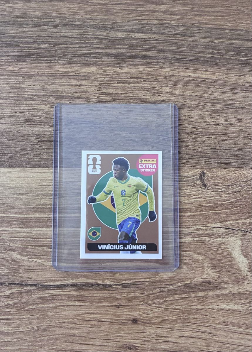 Panini Cartes à collectionner: Panini Extra Sticker Vinicius Junior (Bronze) – Neuf avec emballage d'origine à Renens VD par Stefan0ska
