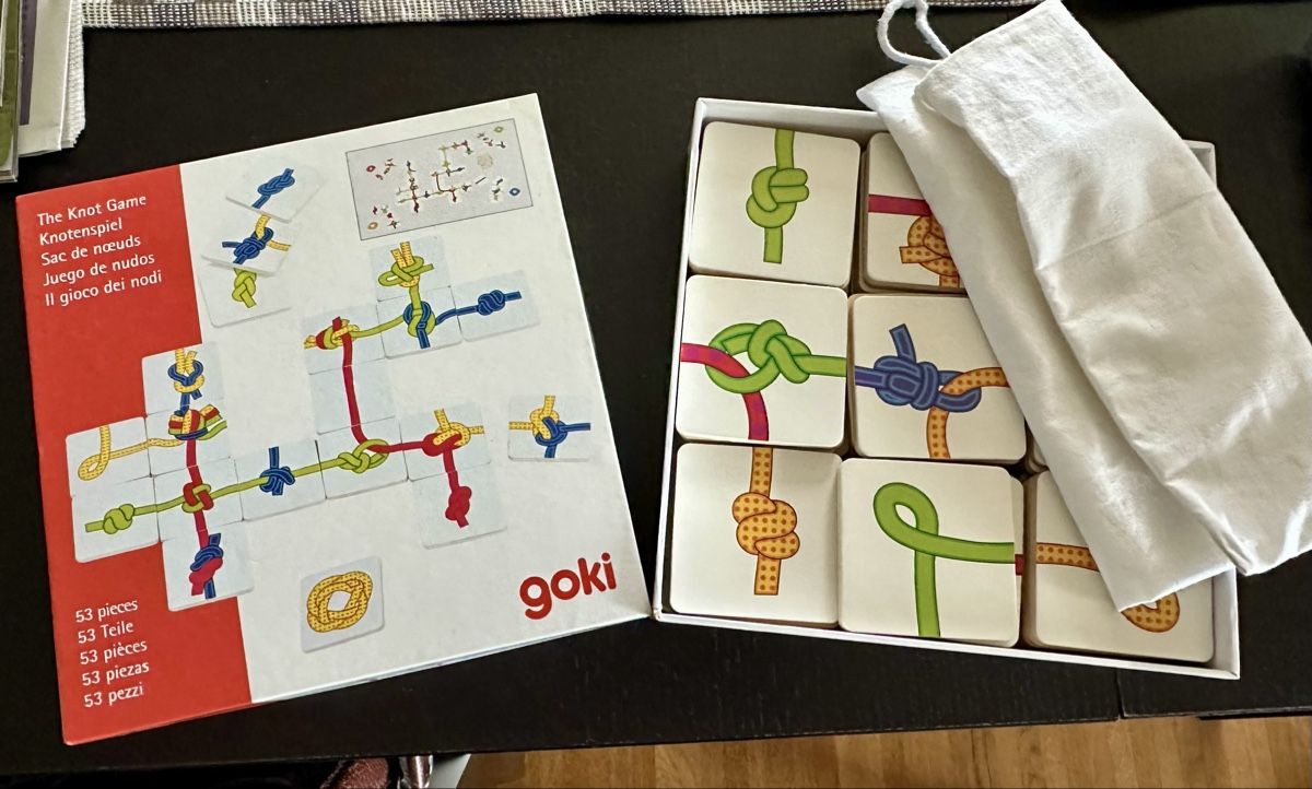 Giochi: Goki Knotenspiel - sehr unterhaltsam  – Usato da Eggenwil venduto da Martina_1976