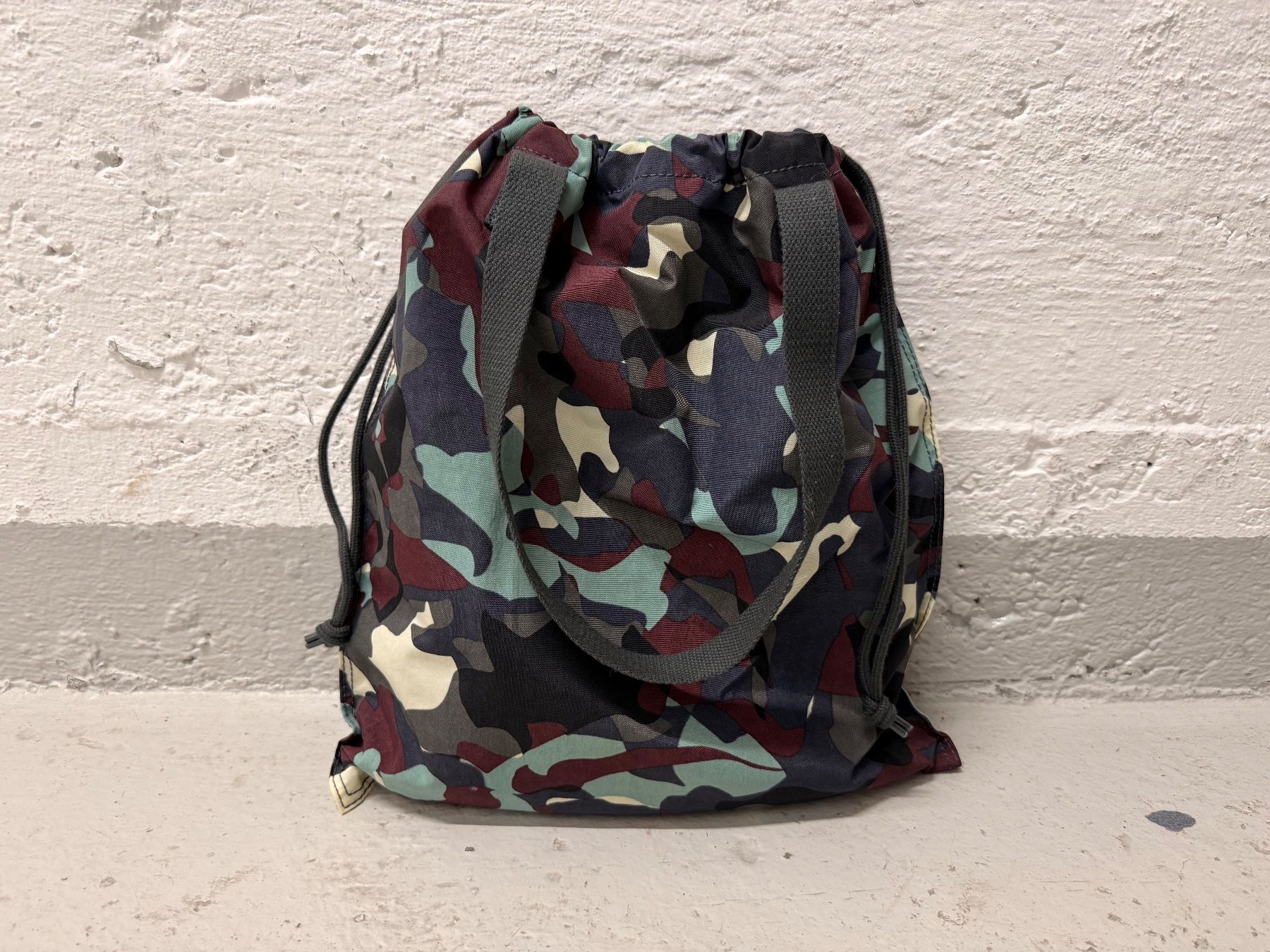 Kipling Borse: Kipling Shopper Tasche, Camouflage Muster - Top! – Usato da Zürich venduto da Cleo234 2