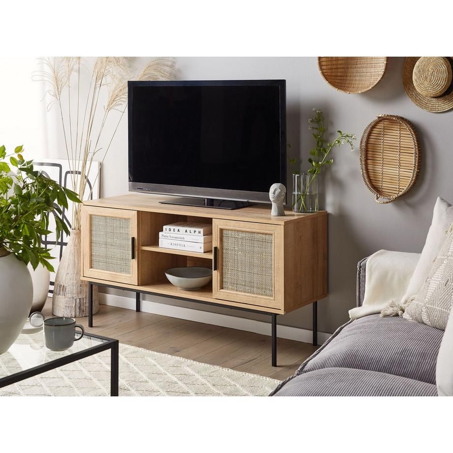 Mobili TV: TV Stand PASCO Rattan Light Brown – Usato da Zürich venduto da tom_9gsk 6