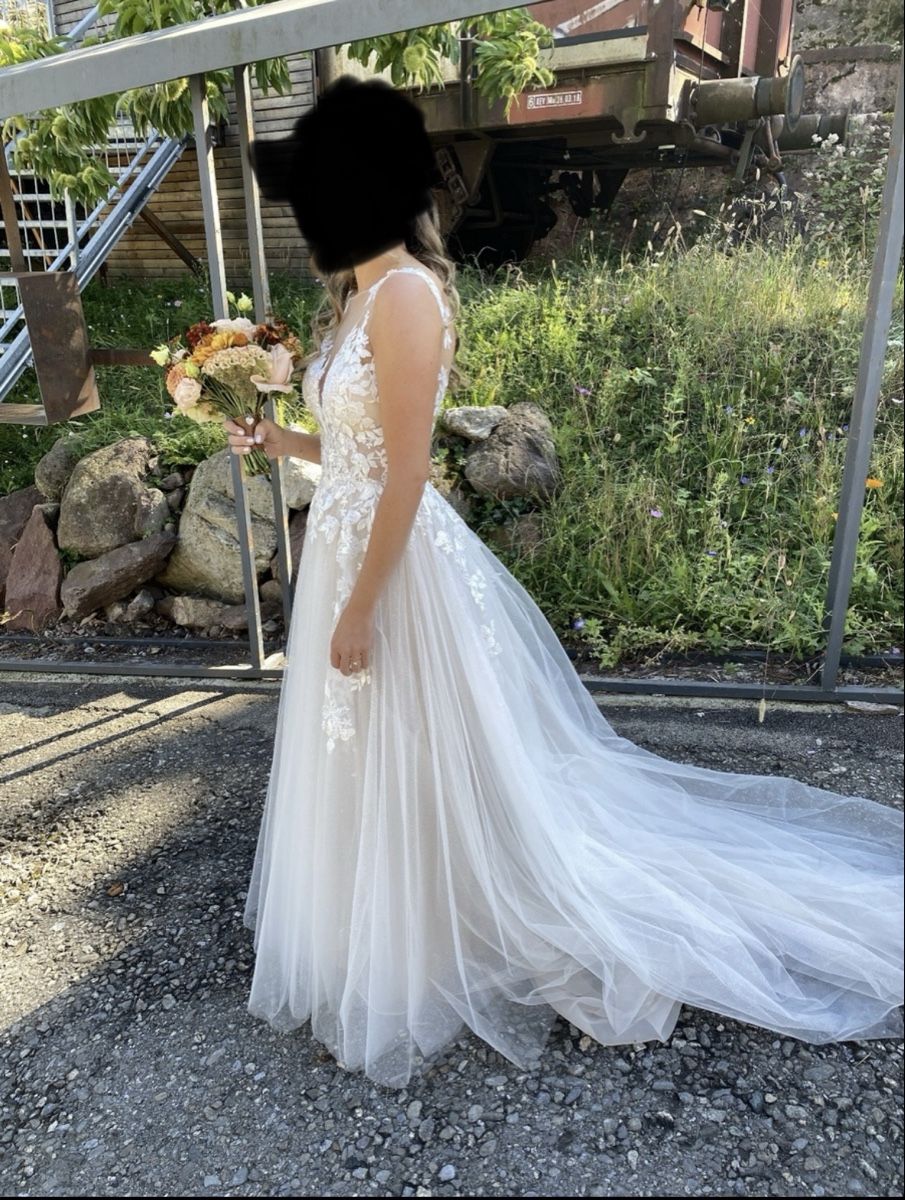 Vestiti: Wunderschönes A-Linien Hochzeitskleid von Modeca – Nuovo (secondo la descrizione) da Chur venduto da Pati0910 1