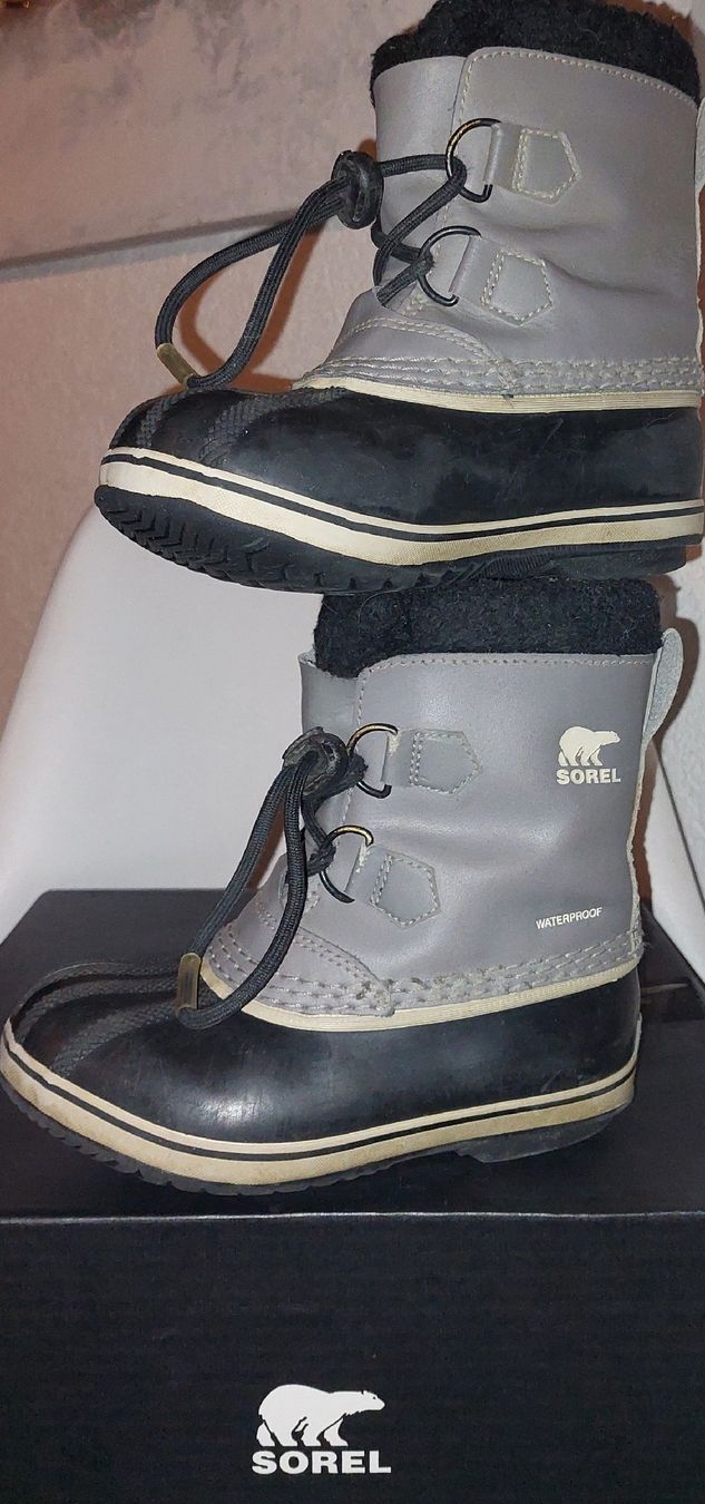Sorel Scarpe per ragazzi: Bottes hiver SOREL taille 31 gris – Usato da Orpund venduto da Biennerome 7