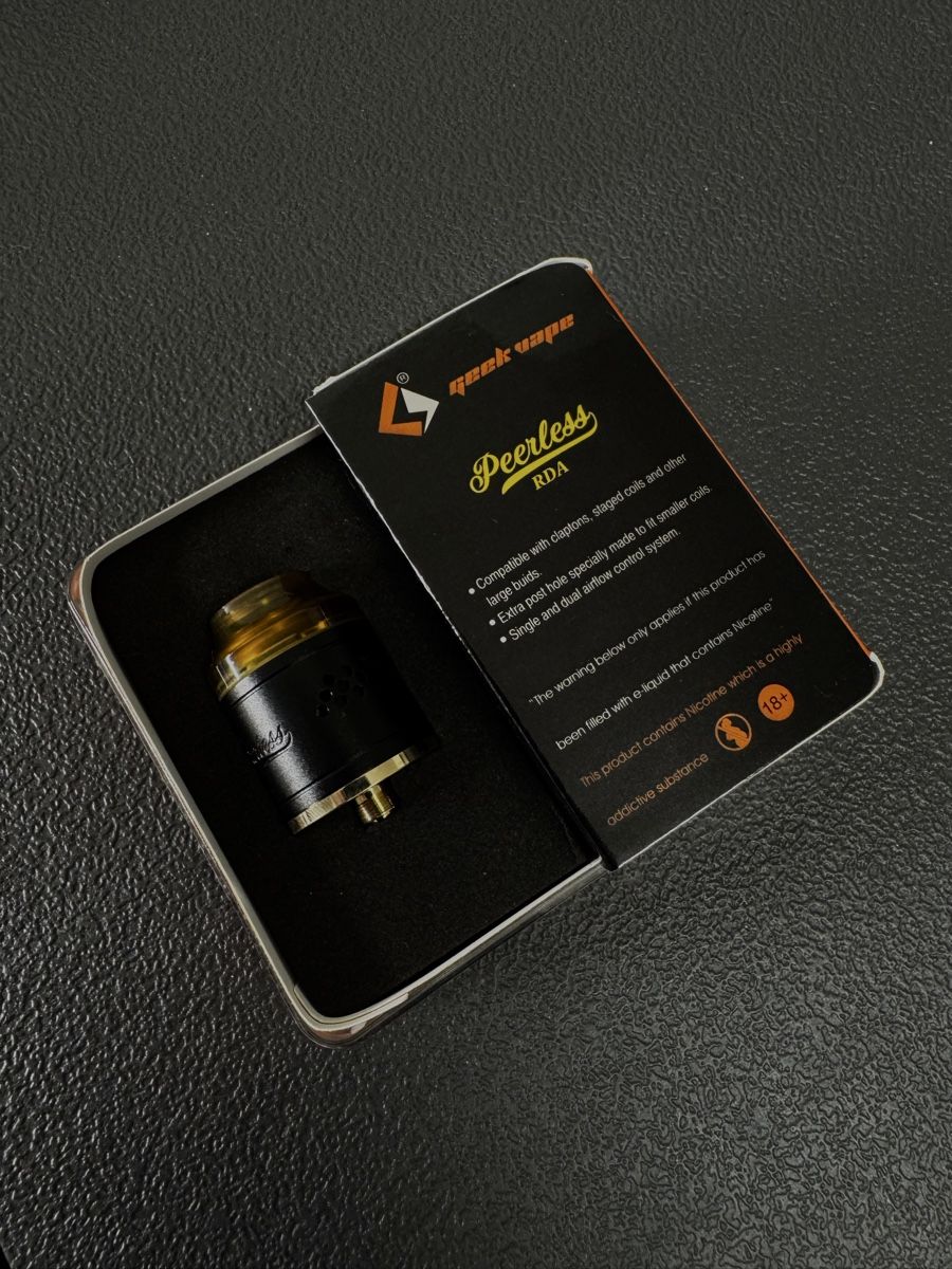 Altri Prodotti per fumatori: Peerless RDA Verdampferkopf – Usato da Basel venduto da BeSerious