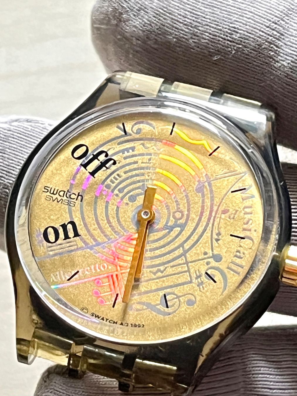 Swatch Uhren: Swatch Uhr - Allegretto Musical – Gebraucht aus Grenchen von chththl 2