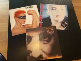 3 Eurythmics Vinyl Schallplatten Konvolut gebraucht
