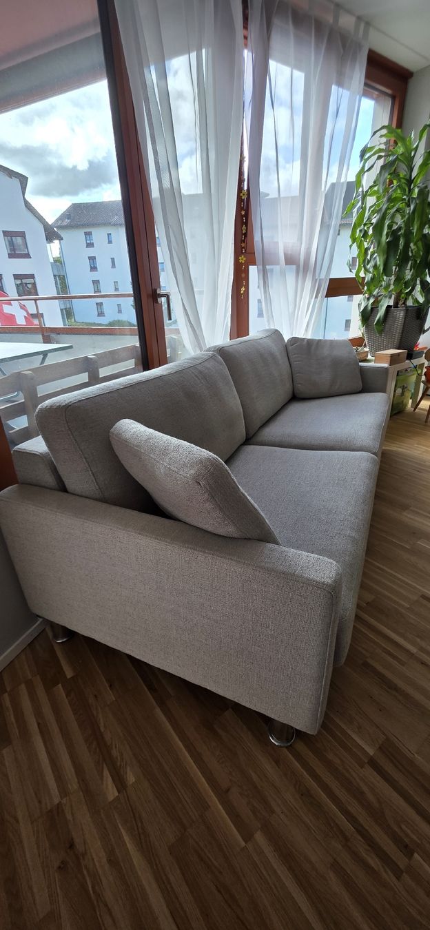 Rolf Benz Divani: Rolf Benz Sofa hellgrau  3-Sitzer  – Usato da Wetzikon ZH venduto da Goldy1927 2