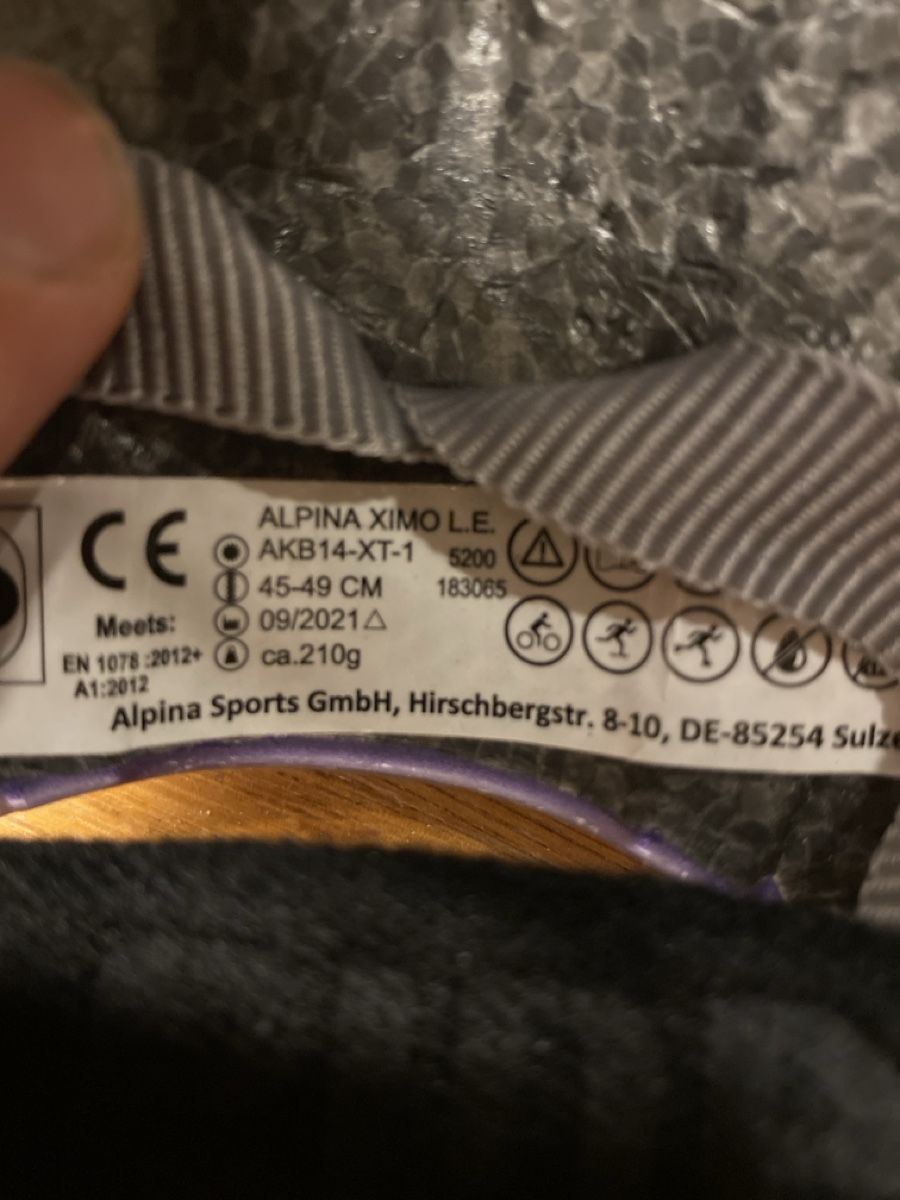 Alpina Caschi: Alpina ximo 49-51 Kinderhelm pink – Usato da Zürich venduto da sparkyway 3