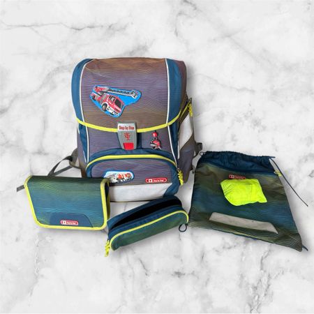 Step by Step Schultaschen Set gut erhalten 5-teilig