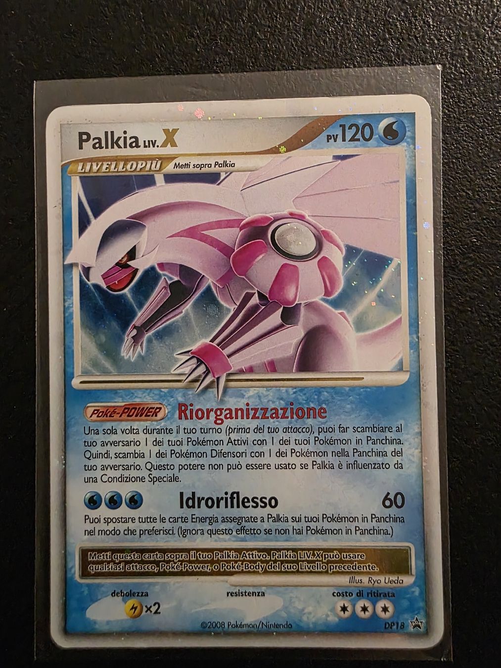 Pokémon Sammelbilder & Trading cards: Pokémon Palkia Lv.X lightly played – Gebraucht aus Frick von S_Richi