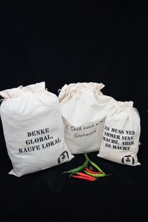 Das Obst-, Brot- und Gemüsesackset S/M/L