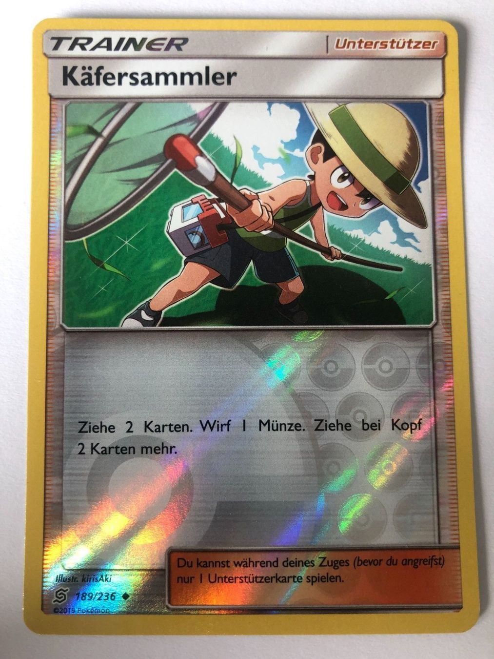 Pokémon Carte collezionabili: Käfersammler - Reverse Holo - Pokemon – Nuovo (secondo la descrizione) da Nussbaumen AG venduto da Pika-Shop