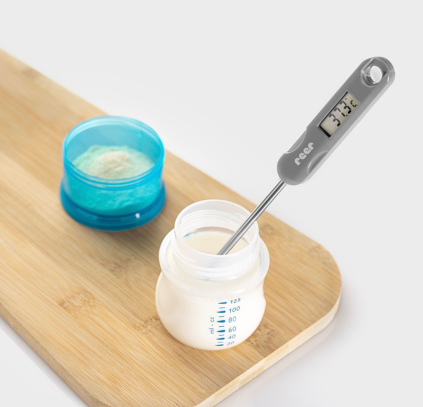 Reer Altro per la casa: Reer Digitales Flaschenthermometer "FoodTemp" grau – Nuovo (secondo la descrizione) da Basel venduto da Seifehuesli 2