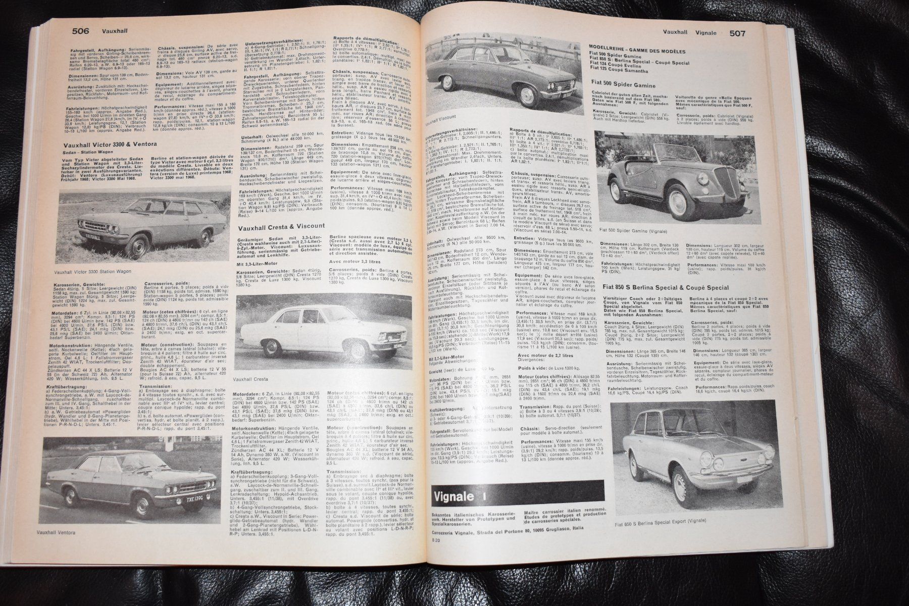 Bücher: Catalogue Revue Automobile 1969 – Gebraucht aus Le Locle von skycomputer 7