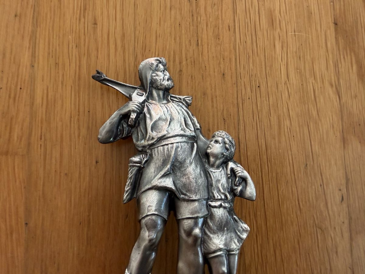 Sculture & Statue: Wilhelm Tell Statue aus Metall – Nuovo (secondo la descrizione) da Bettlach venduto da Tradenet100 2