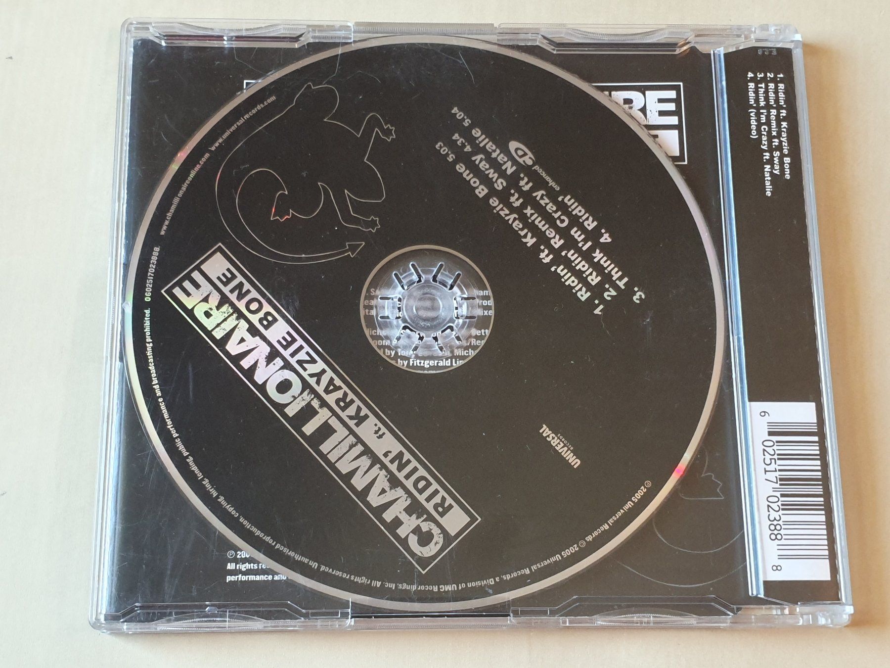 CD: Chamillionaire Ridin' feat Krayzie Bone – Usato da Stansstad venduto da collectorsshop 1