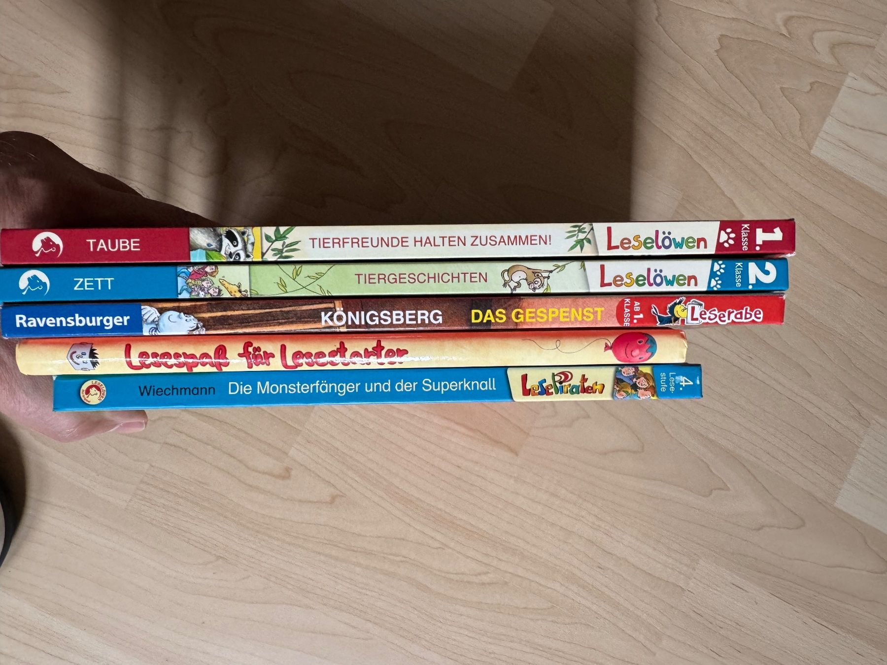 Libri: 5 Leselöwen - Leserabe Kinderbücher – Usato da Bäriswil BE venduto da der_salat 2