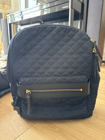 Radley London Navy Quilted Lightweight Backpack / Rucksack