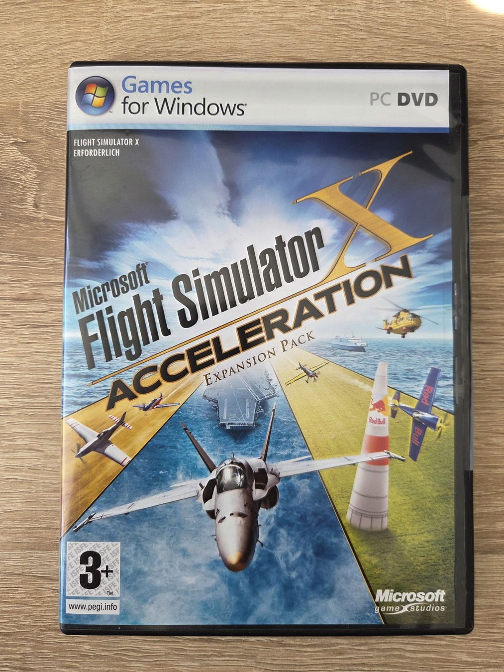 Spiele: FSX Flight Simulator X: Acceleration Addon (German) - PC – Gebraucht aus Carouge GE von Franllo