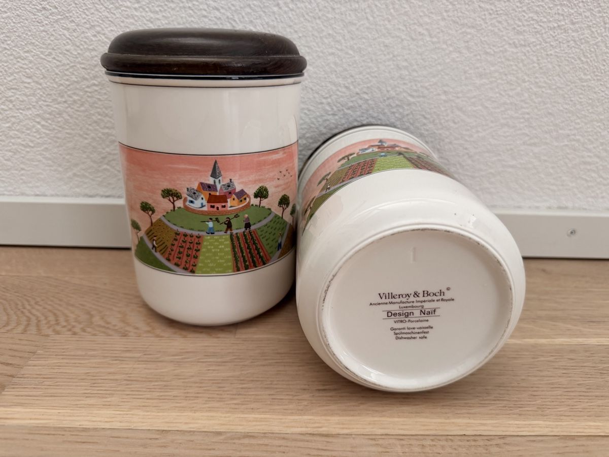Villeroy & Boch Zuccheriere: Villeroy & Boch 2x Dose Design Naif – Usato da Rorschach venduto da nan_8rts 2